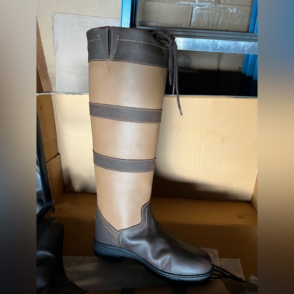 knee length dresses for ladies TuffRider Ladies Belmont Leather Field Boots – JPC Equestrian main image 0
